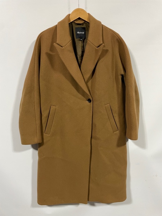 Madewell Jackets & Blazers - Madewell women’s Camel Single-Button Wool Coat